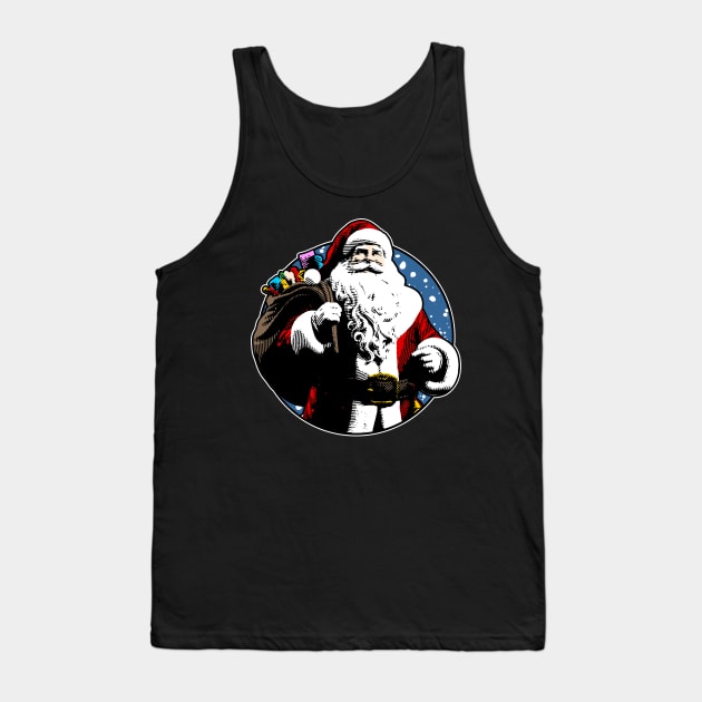 Santa / Mery Christmas Tank Top by Night Day On Off